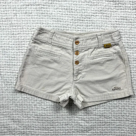 90’s Blue Asphalt Corduroy Shorts - Picture 2 of 7